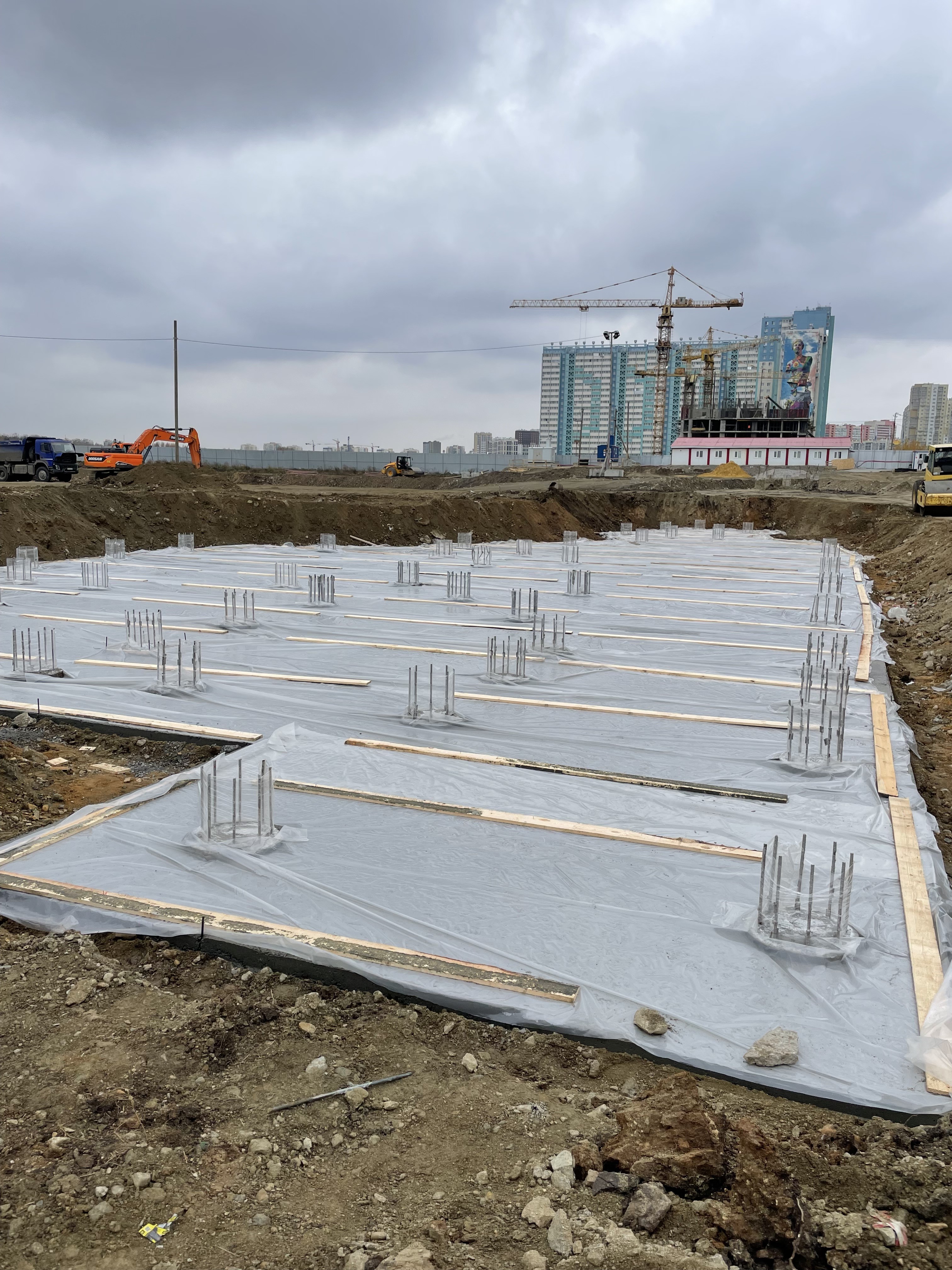 Крытый футбольный манеж